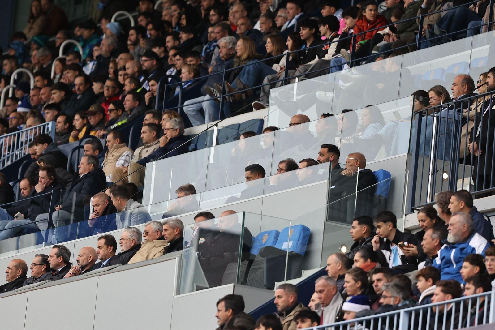 Búscate en las gradas de La Rosaleda en el Málaga CF-Almería