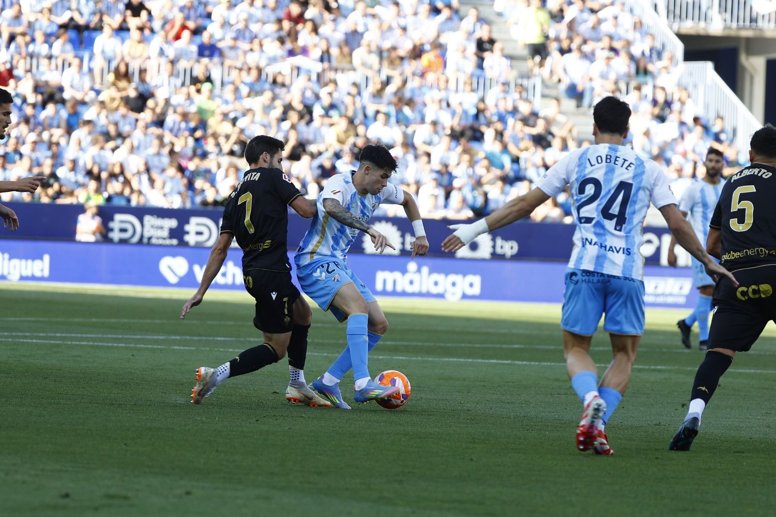 Las fotos del Málaga CF-CD Castellón