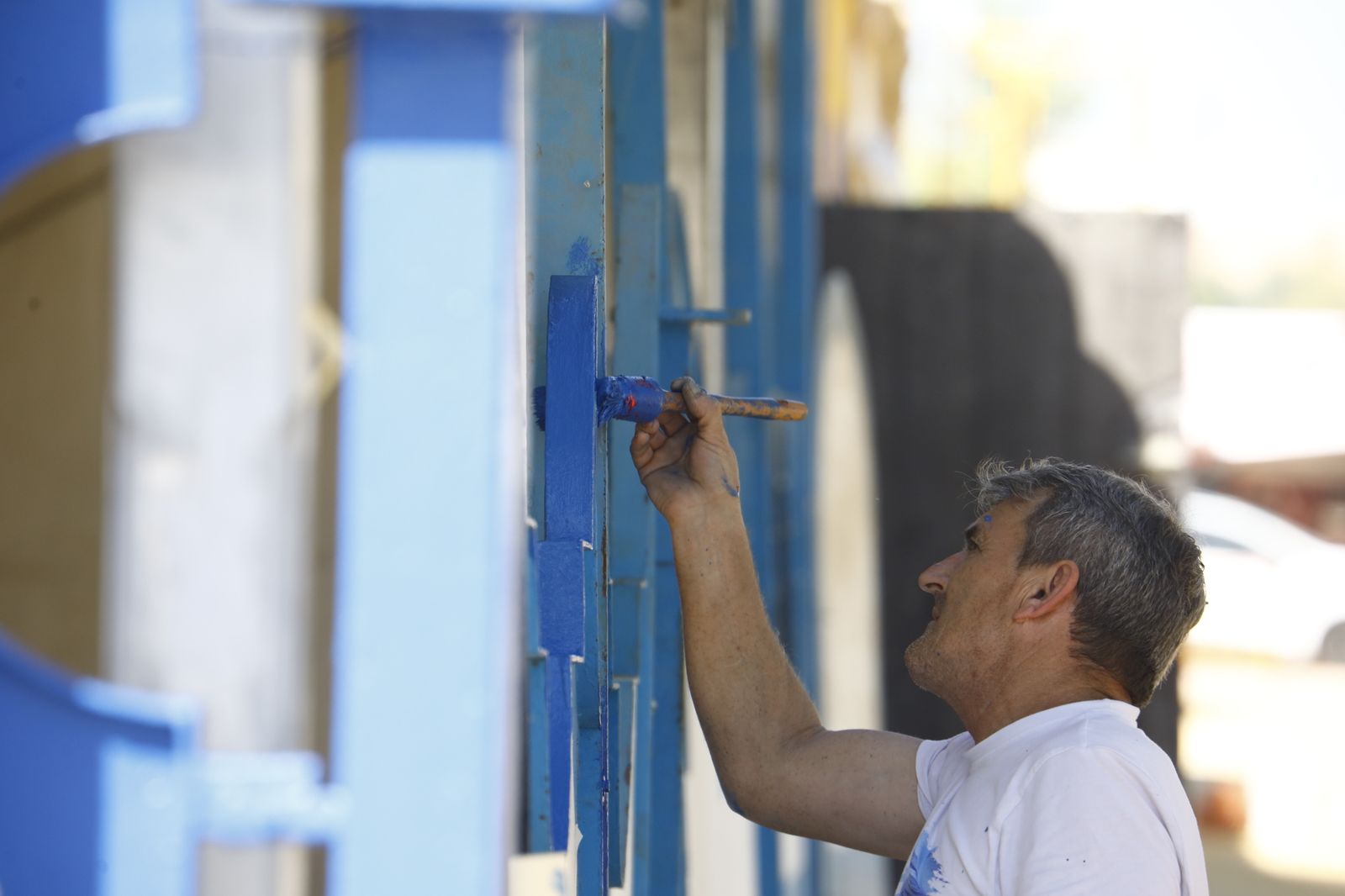 Un recorrido en imágenes por El Arenal a horas de que comience la Feria de Córdoba