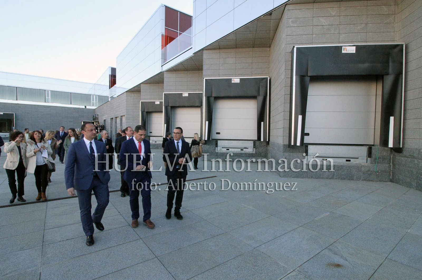 Inauguración de la Nueva Lonja del Puerto de Huelva, en imágenes