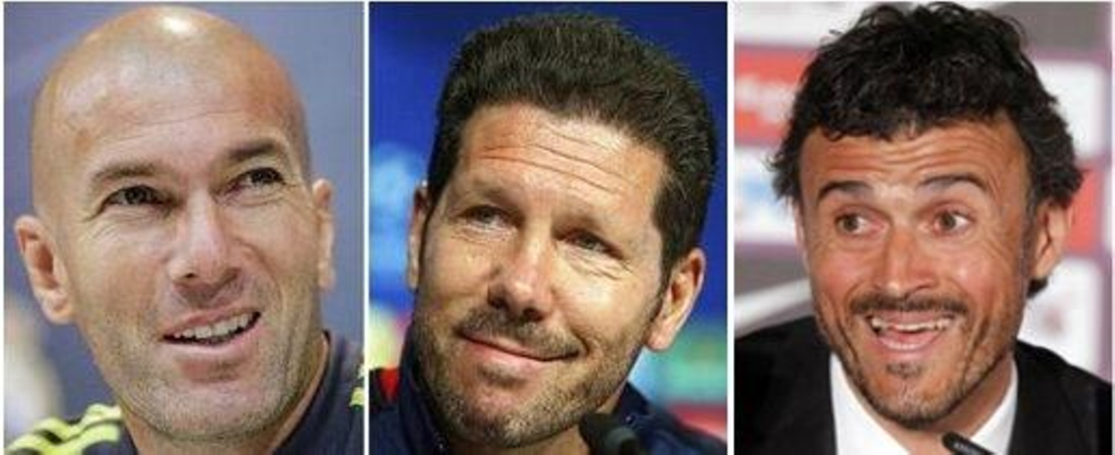 Zidane, Simeone y Luis Enrique, candidatos a Mejor Entrenador de la FIFA