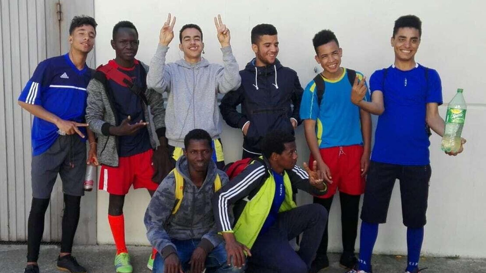 Jóvenes inmigrantes de la Red.