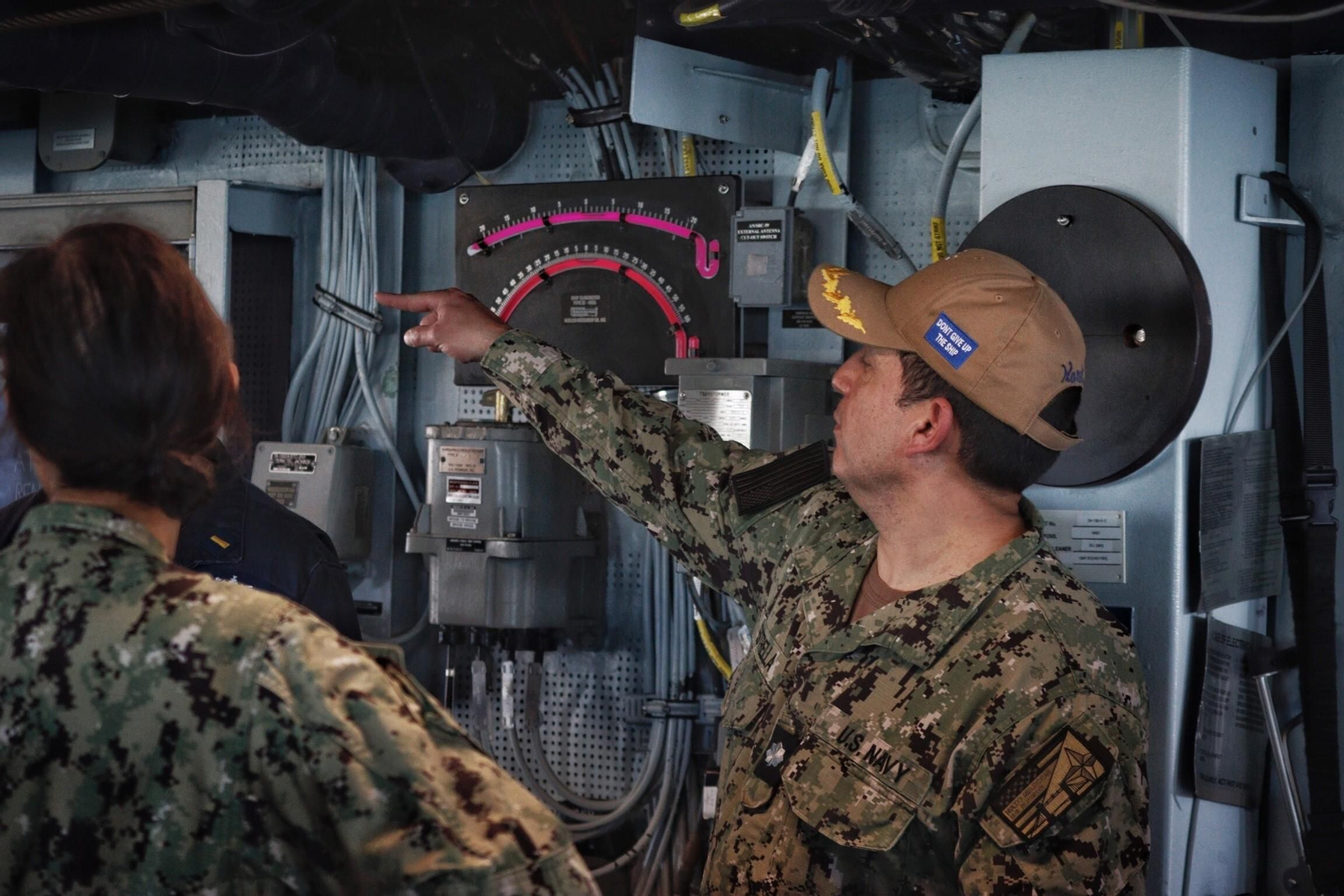 Recorrido por el destructor 'James E. Willians', atracado en la Base naval de Rota