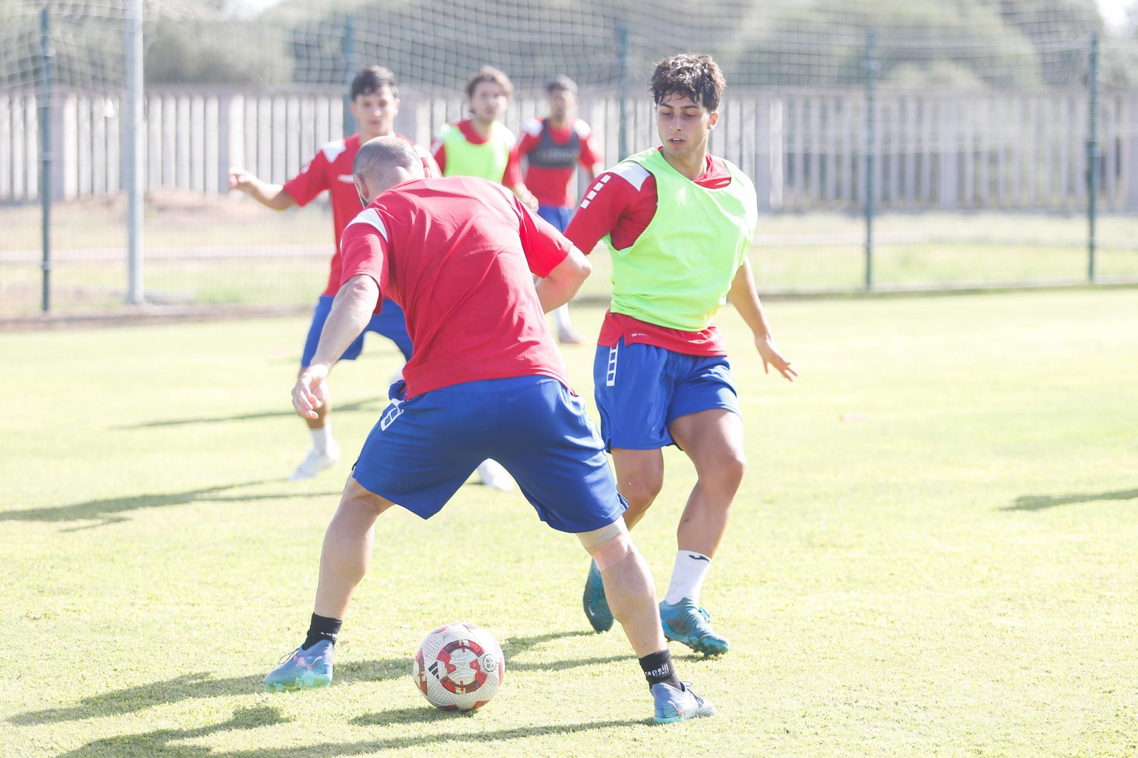 Las fotos del entrenamiento de pretemporada del Algeciras en La Menacha