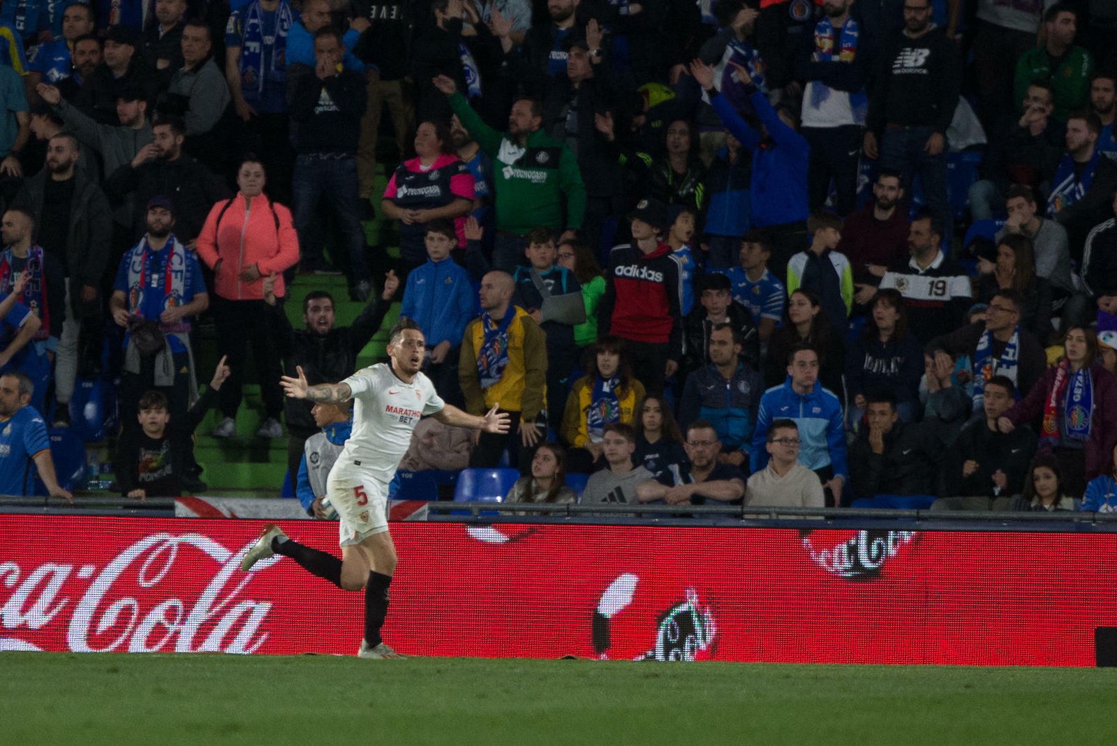 Las imágenes del Getafe-Sevilla FC