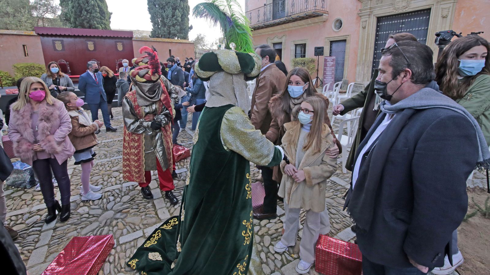 Coronación de los Reyes Magos de Jerez en el Alcázar