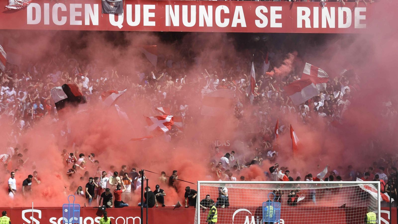 Entrenamiento del Sevilla