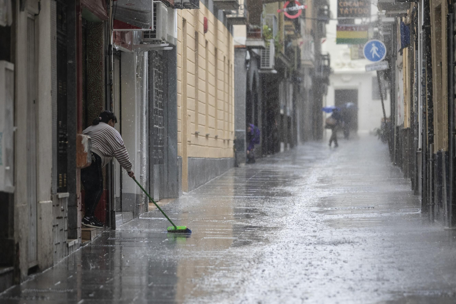 La lluvia no provocó incidencias, según el 112.