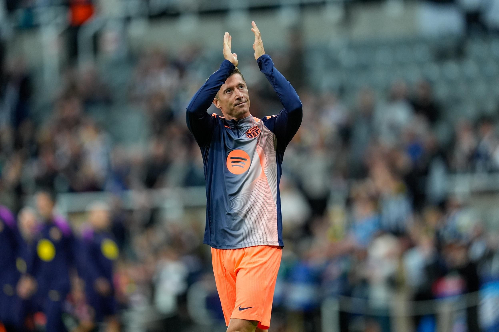 Las fotos del Newcastle-Barcelona