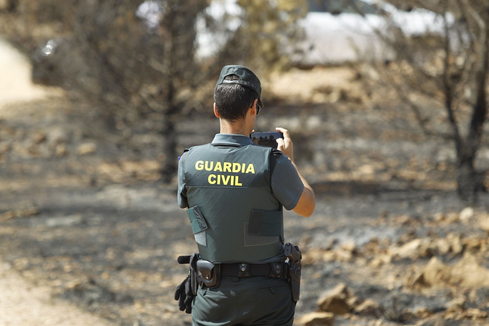 Fotogalería incendio extinguido Sierra de Gádor