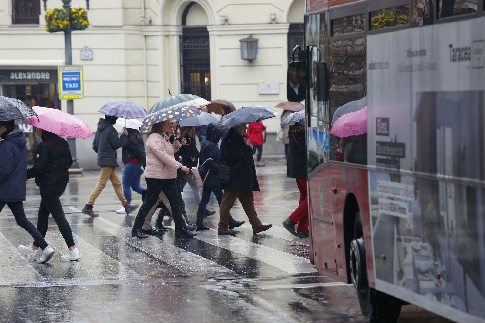 Llega la borrasca Gloria: la lluvia regresa a Granada
