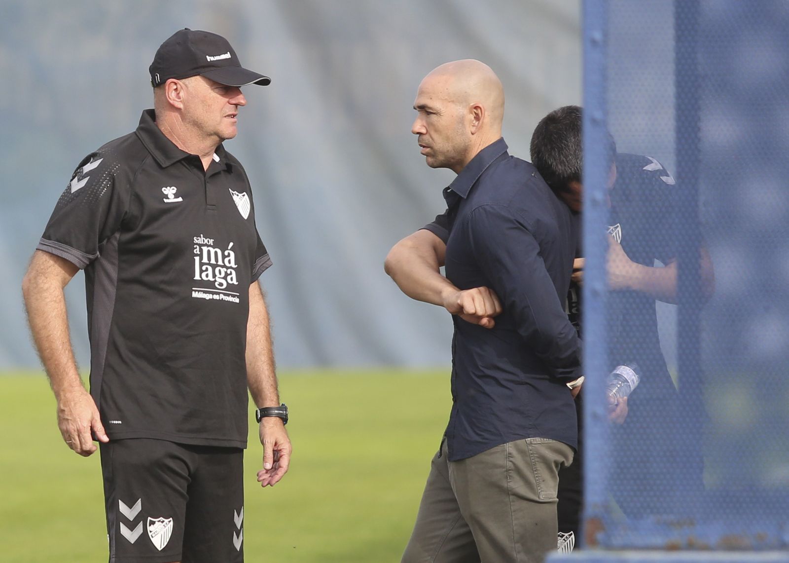 Pepe Mel y Manolo Gaspar.