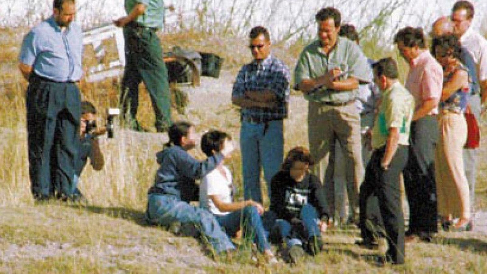 Reconstrucción del crimen de Klara en El Barrero.
