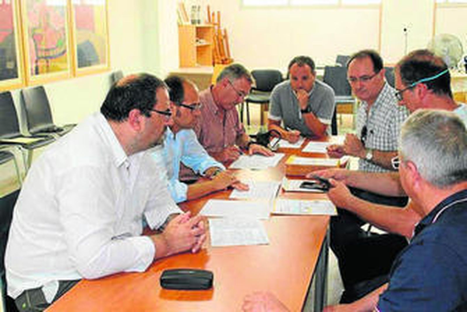 Reunión del Jurado del Rally Fotográfico de Adra.