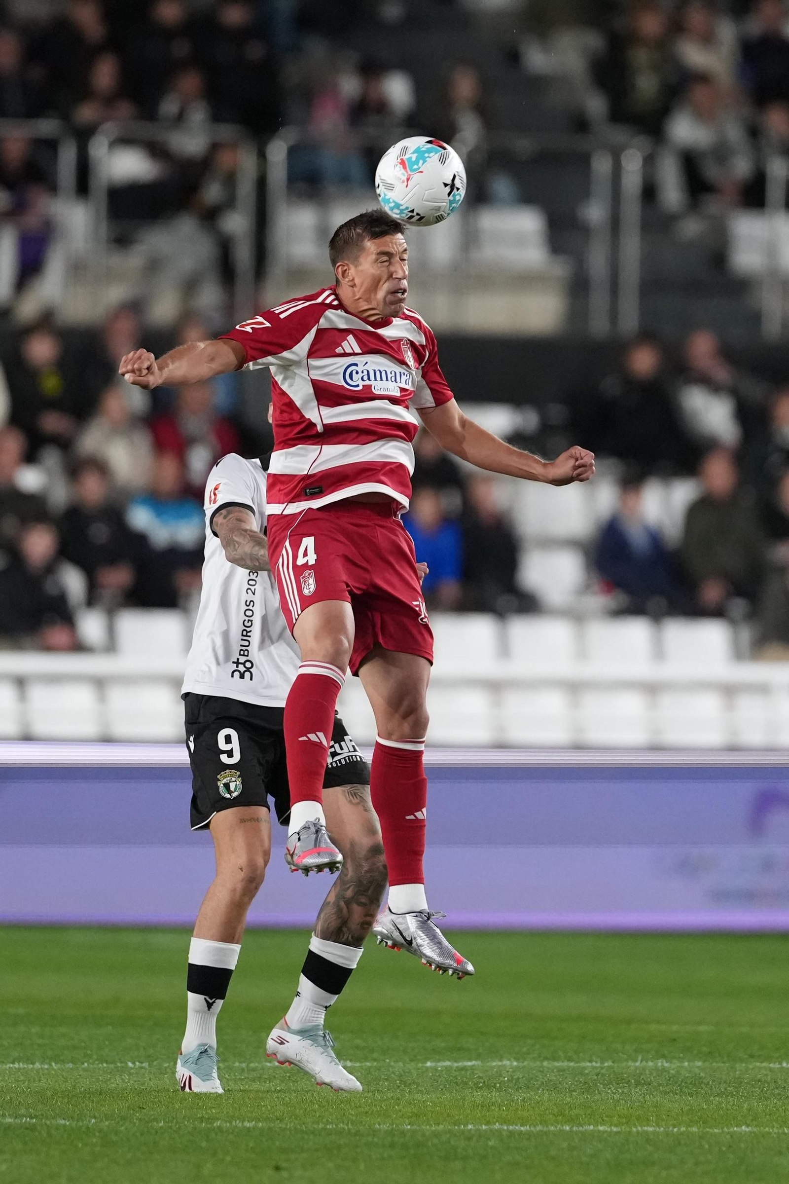 Las imágenes del partido entre el Burgos y el Granada CF