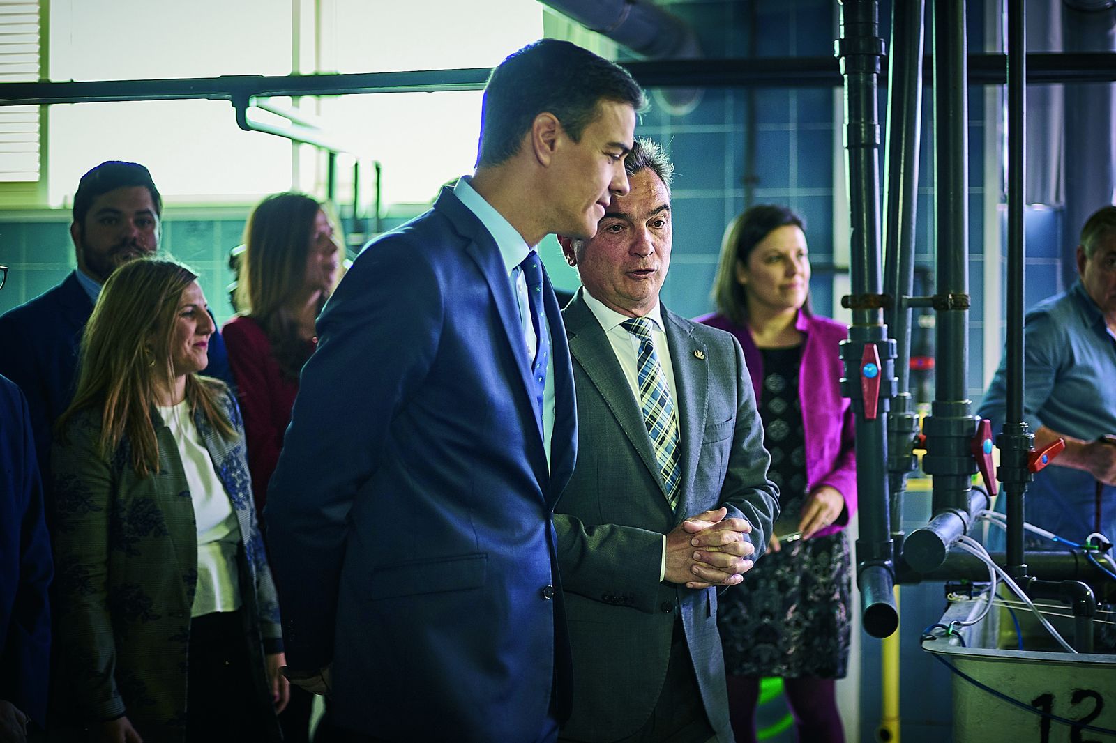 Pedro Sánchez, en su última visita a Cádiz el pasado mes de marzo.