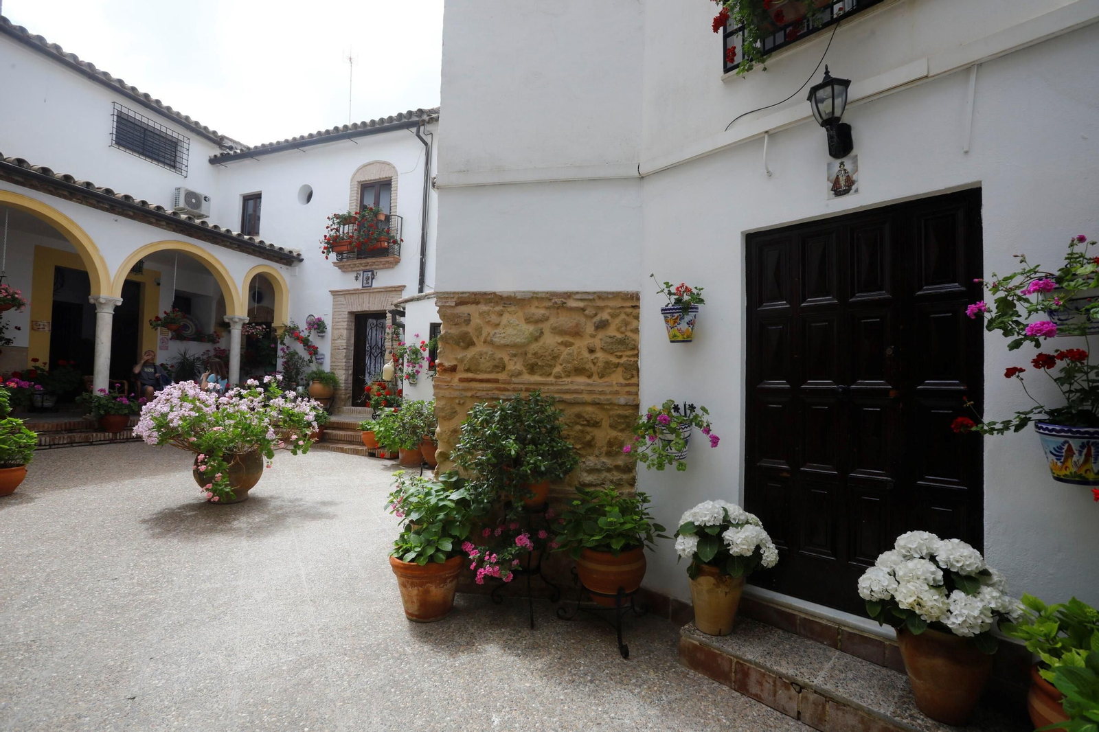 Patio del convento de las Carmelitas Descalzas.