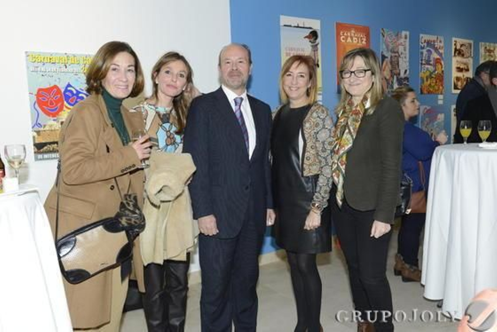 Isabel Acedo, María del Mar Martínez, Juan Carlos Campo, la fiscal antidroga Ana Villagómez y Susana Jiménez. / Joaquín Hernández 'Kiki'