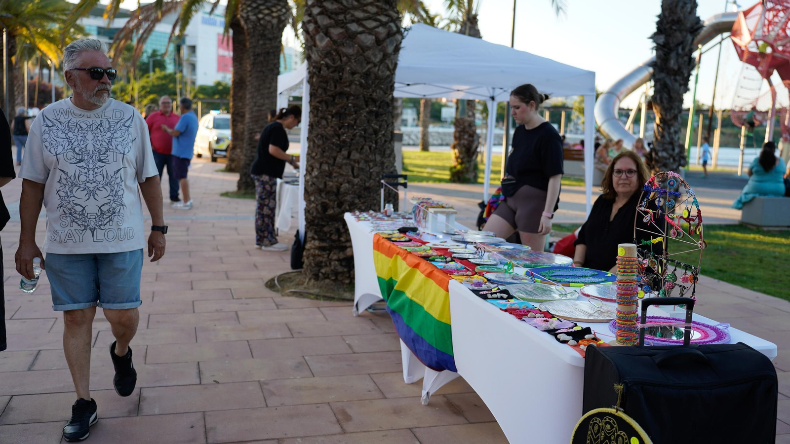 Fotos del Día del Orgullo en el Lago Marítimo de Algeciras