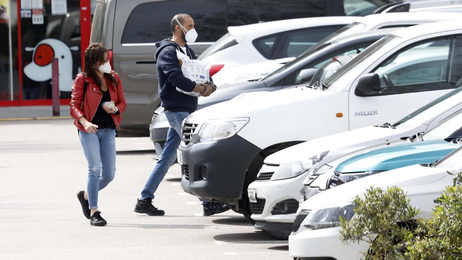 Las fotos del polígono de Palmones, tras el levantamiento del cierre  perimetral de Algeciras y Castellar
