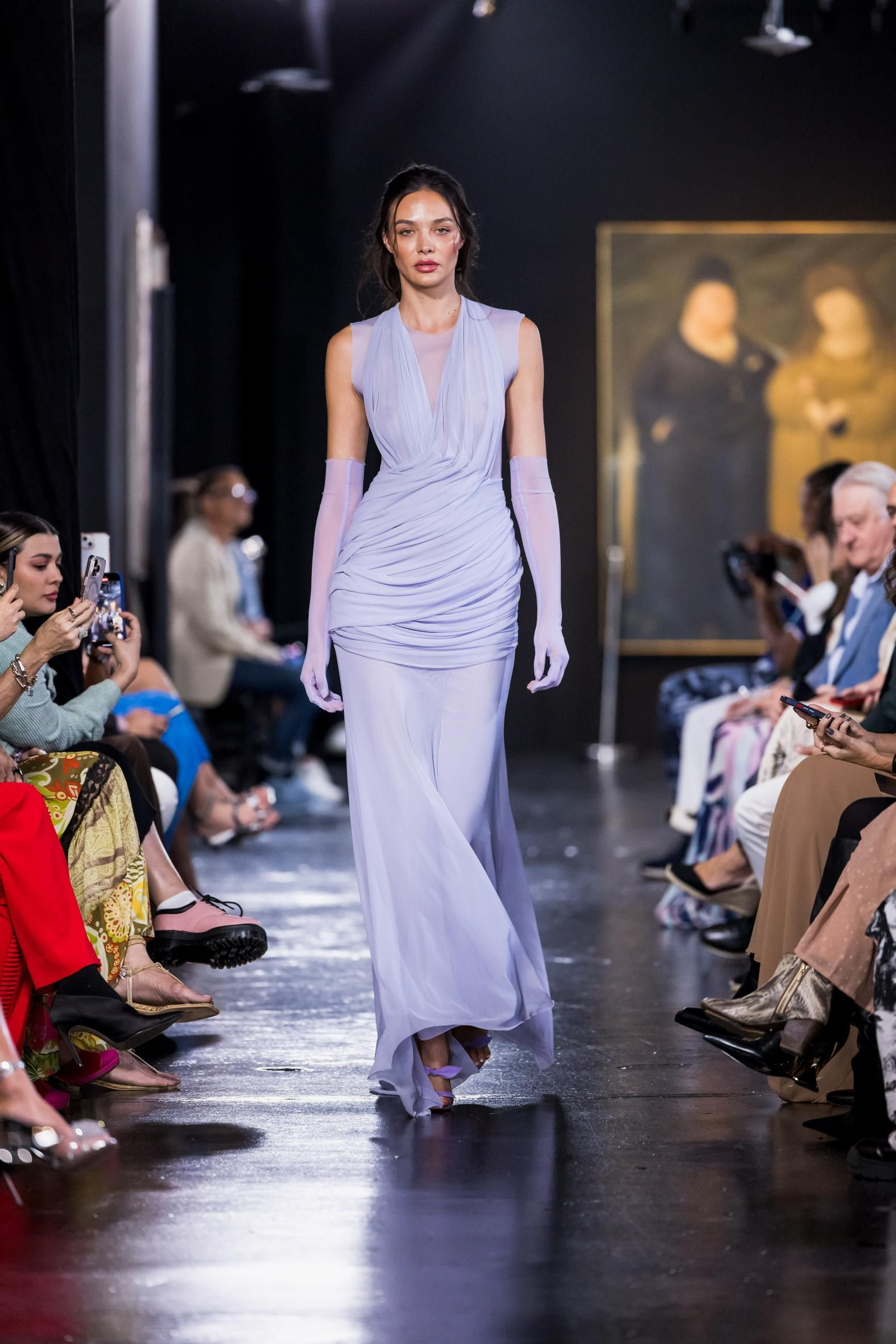 Una de la spropuestas de la nueva colección de la firma Claro Couture.