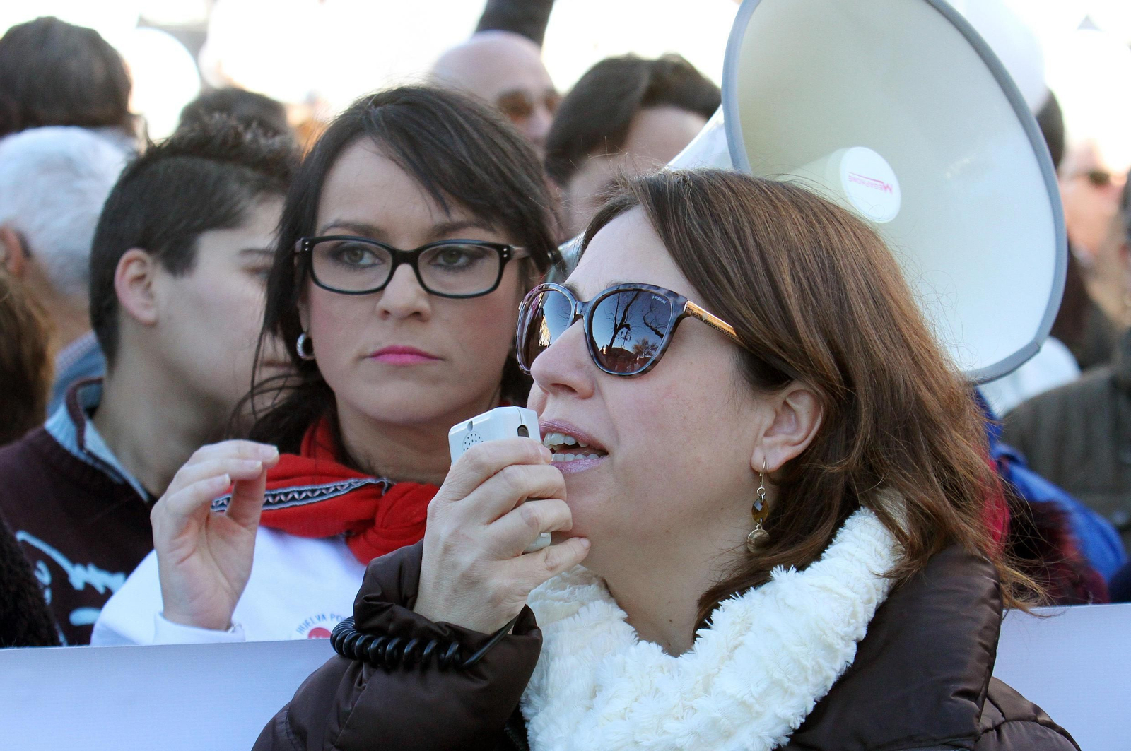 La marea blanca, en Huelva