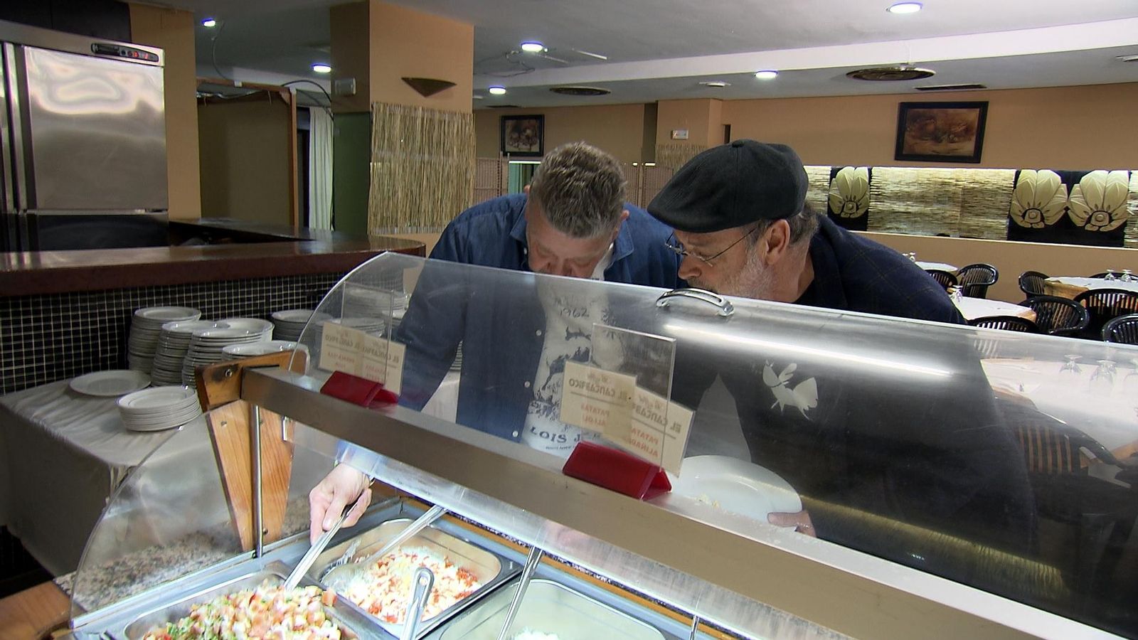 Pablo Carbonell y Chicote en el bufet