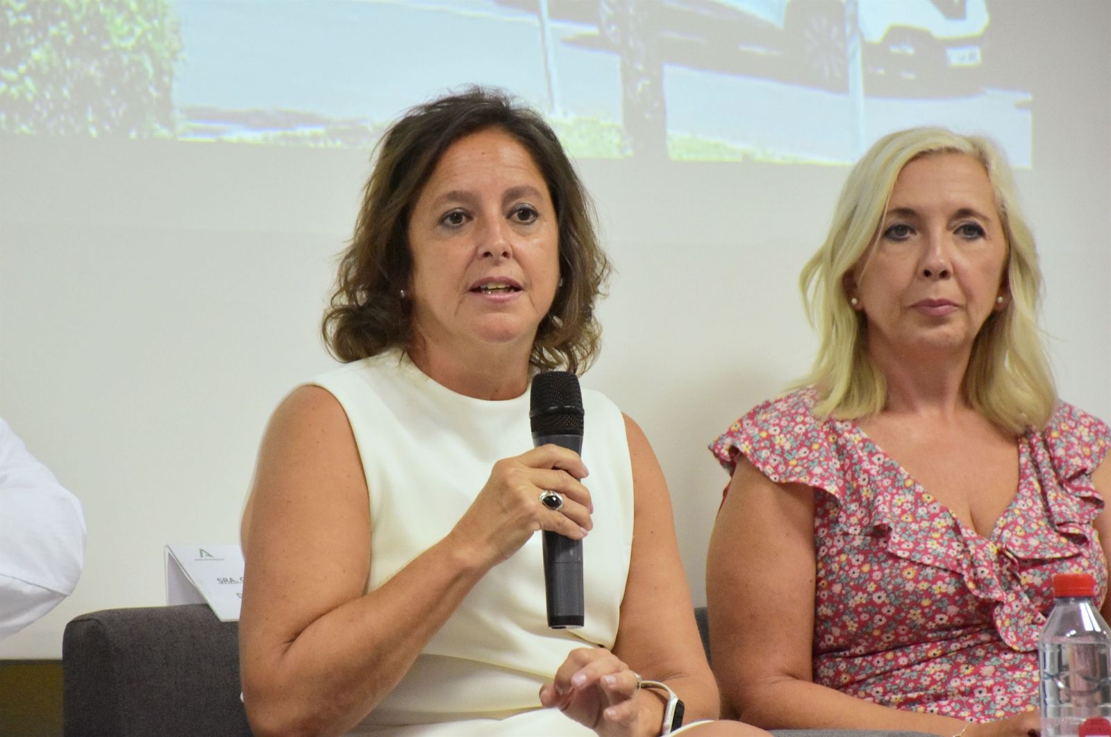La consejera de Salud, Catalina García, en un acto el pasado martes en Málaga.