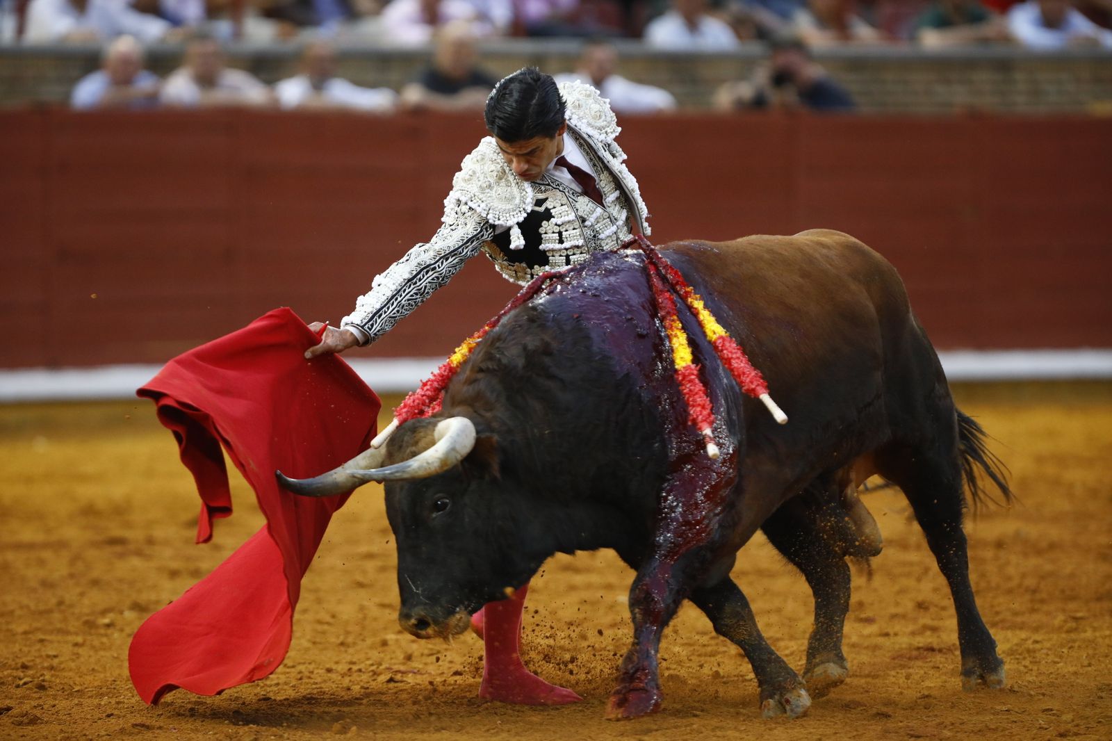 La corrida mixta de Diego Ventura, Morante de la Puebla y Pablo Aguado en Córdoba, en imágenes