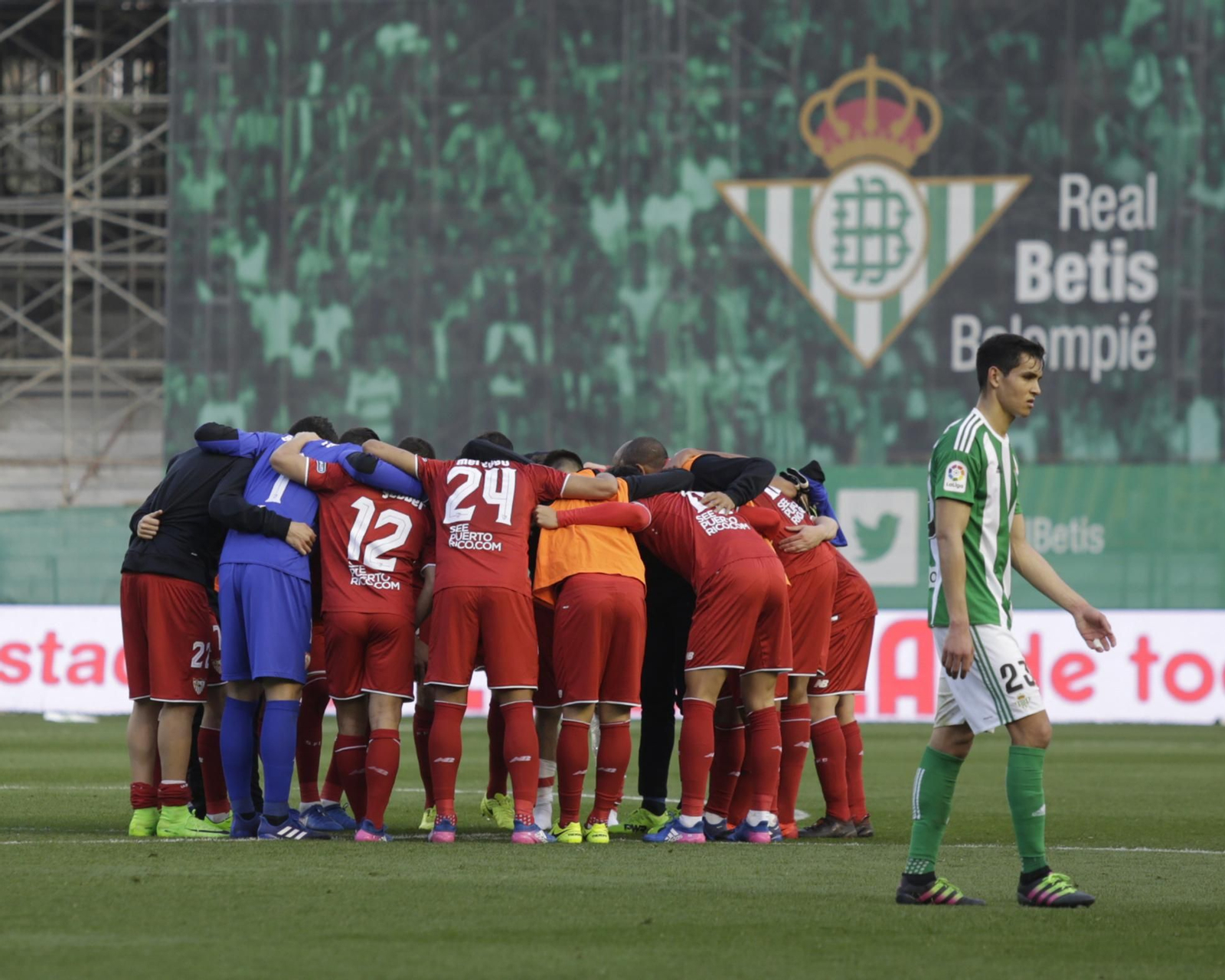 El Betis-Sevilla, en imágenes