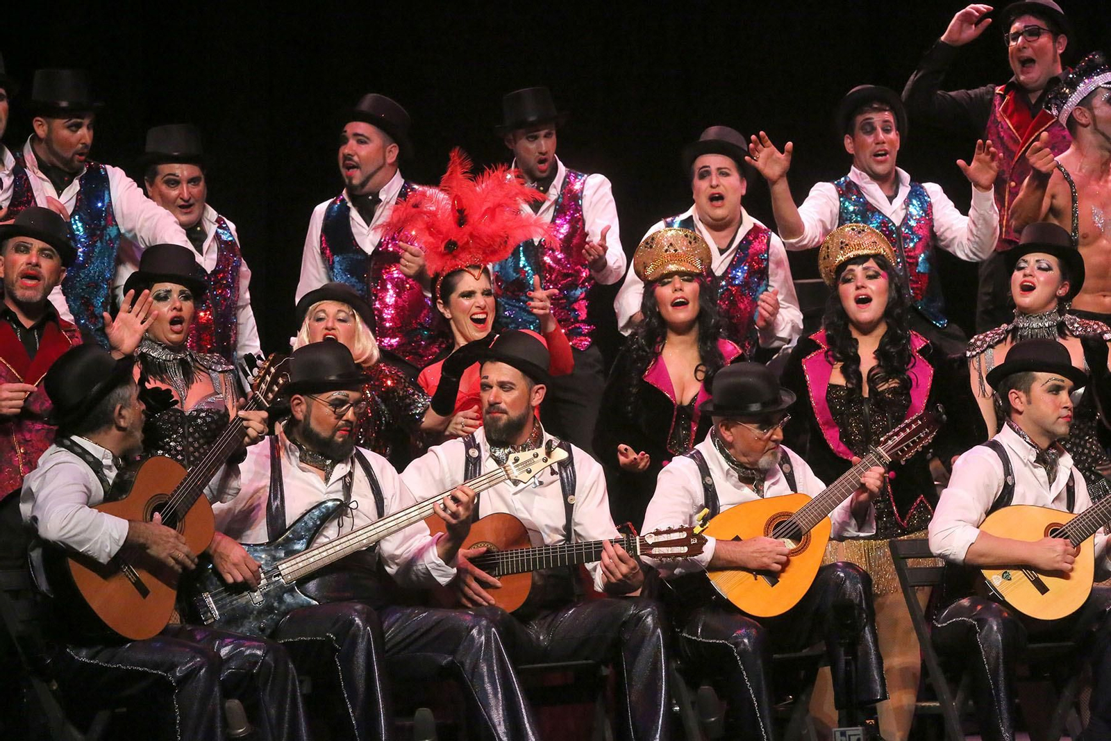 Las imágenes de la segunda sesión de semifinales del Carnaval Colombino 2019