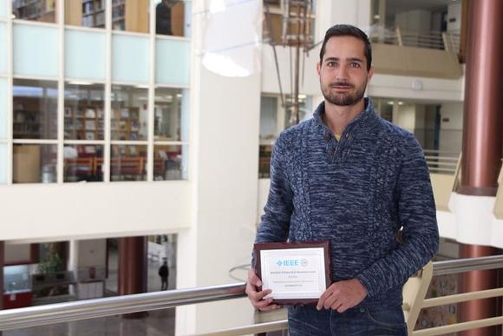 José Ramón Domínguez en la ETSI