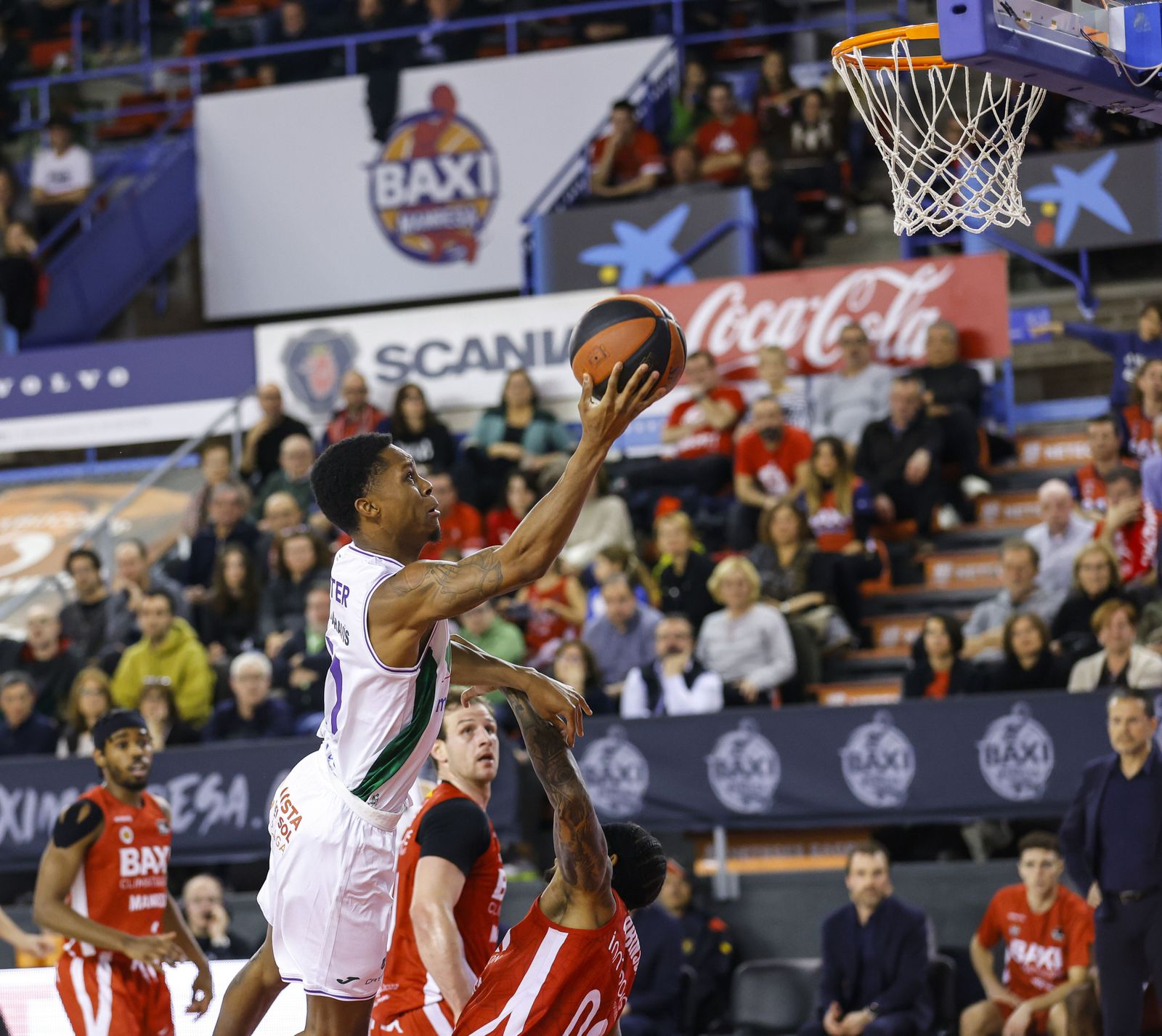 El Baxi Manresa - Unicaja, en fotos