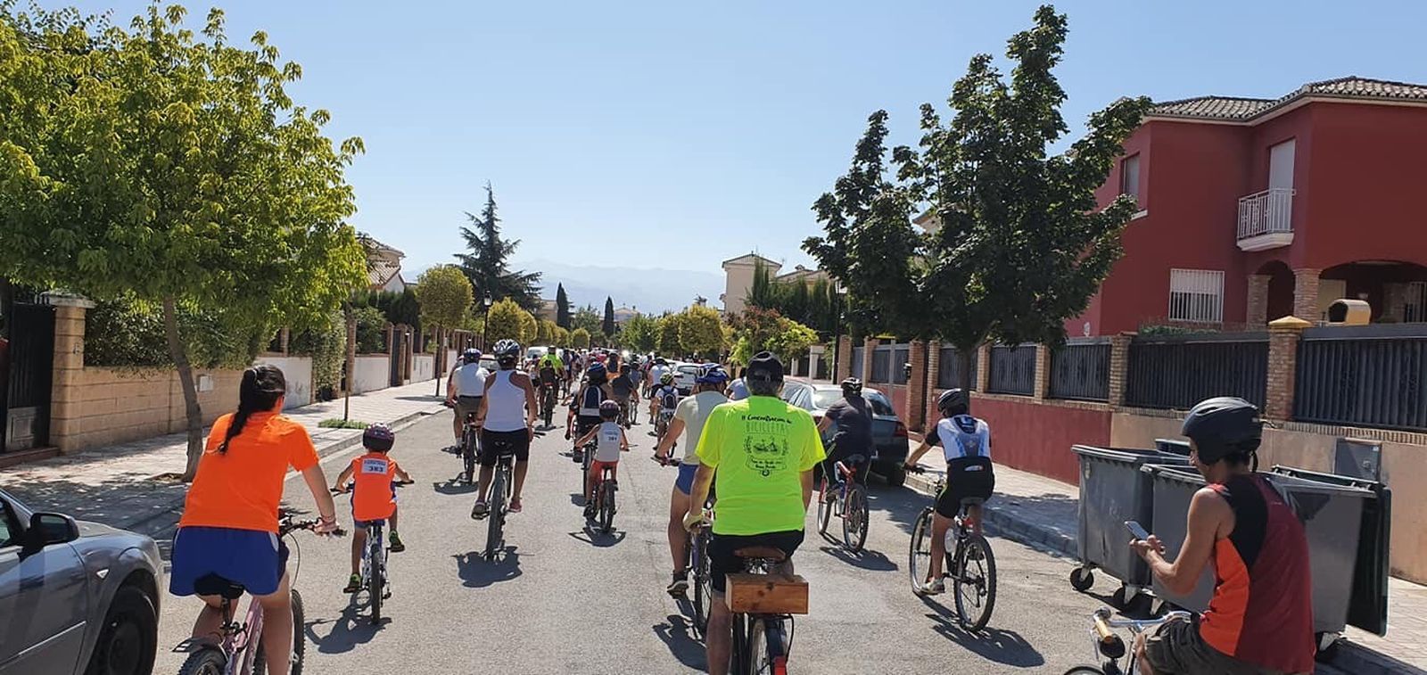 El Día de la Bicicleta de Cúllar Vega cumple 30 años y vuelve a la normalidad tras el coronavirus