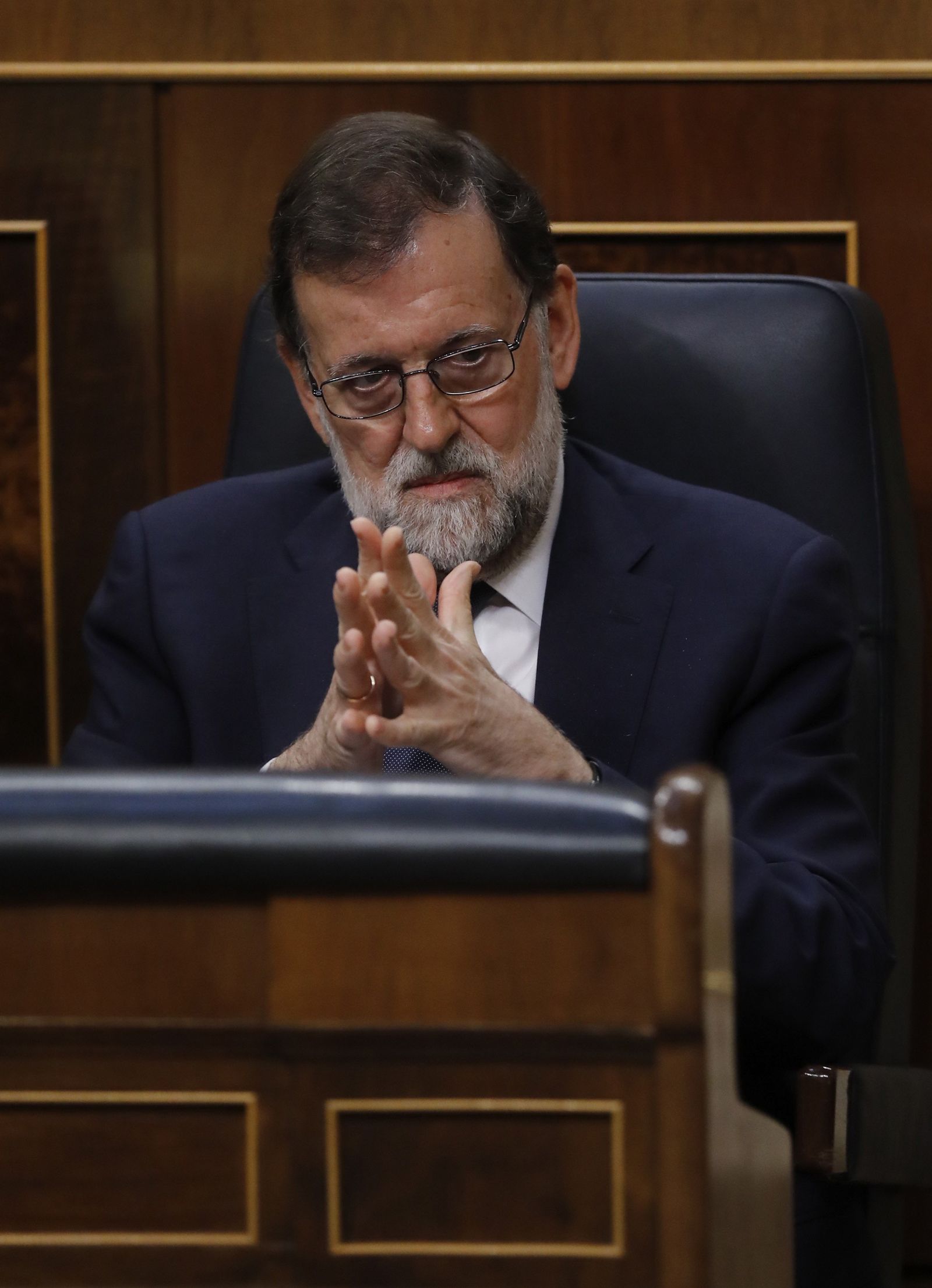 La moción de censura de Podemos contra Rajoy en imágenes