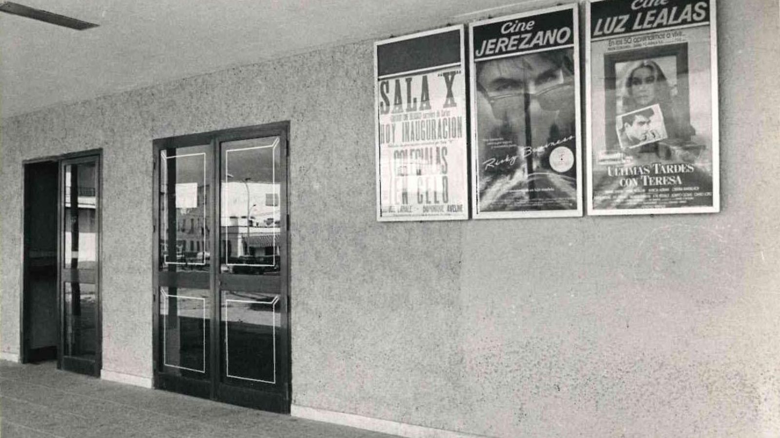 El Cine Delicias cuando proyectaba Cine X.