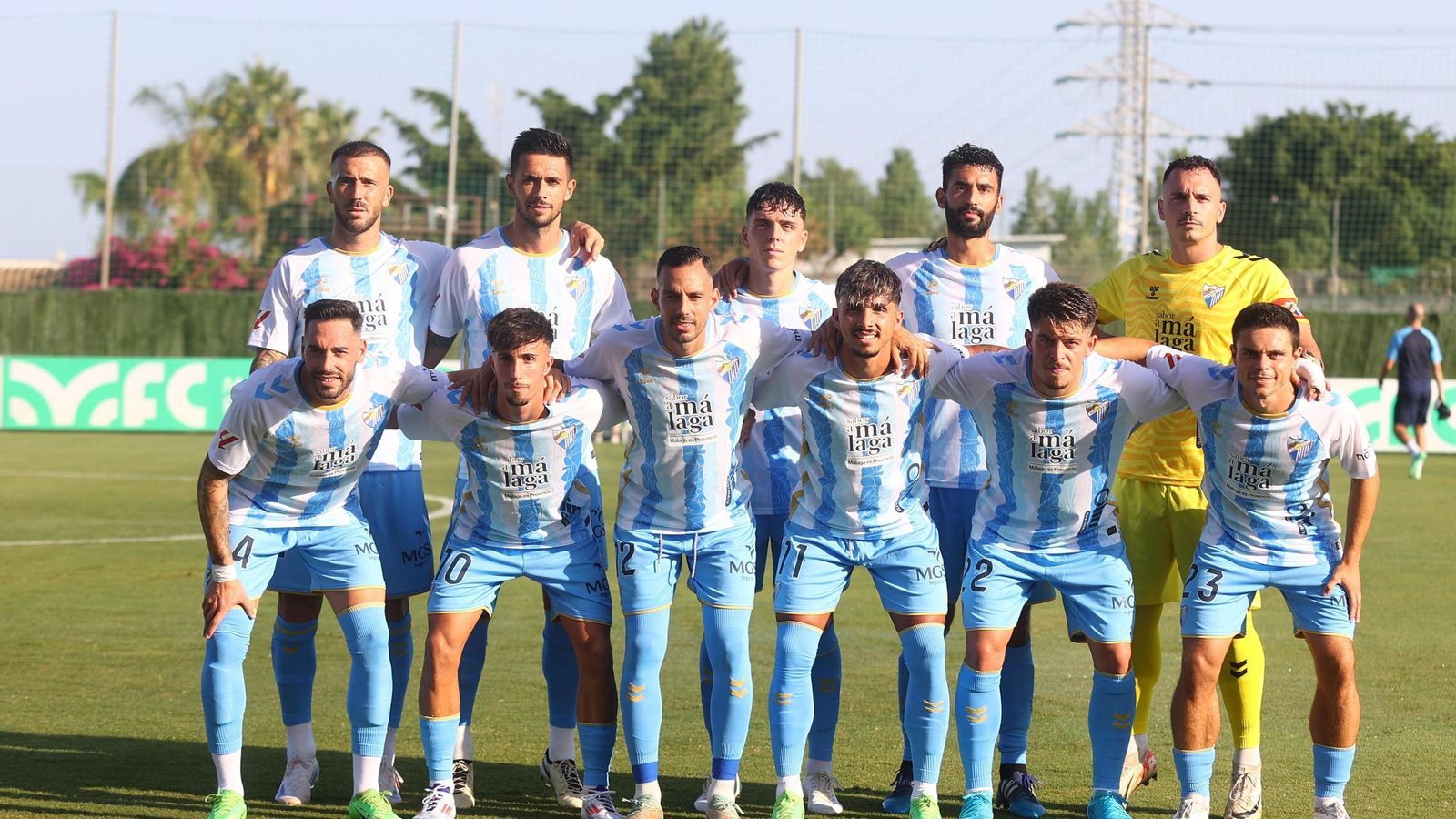 El Málaga CF - Almería de pretemporada, en fotos
