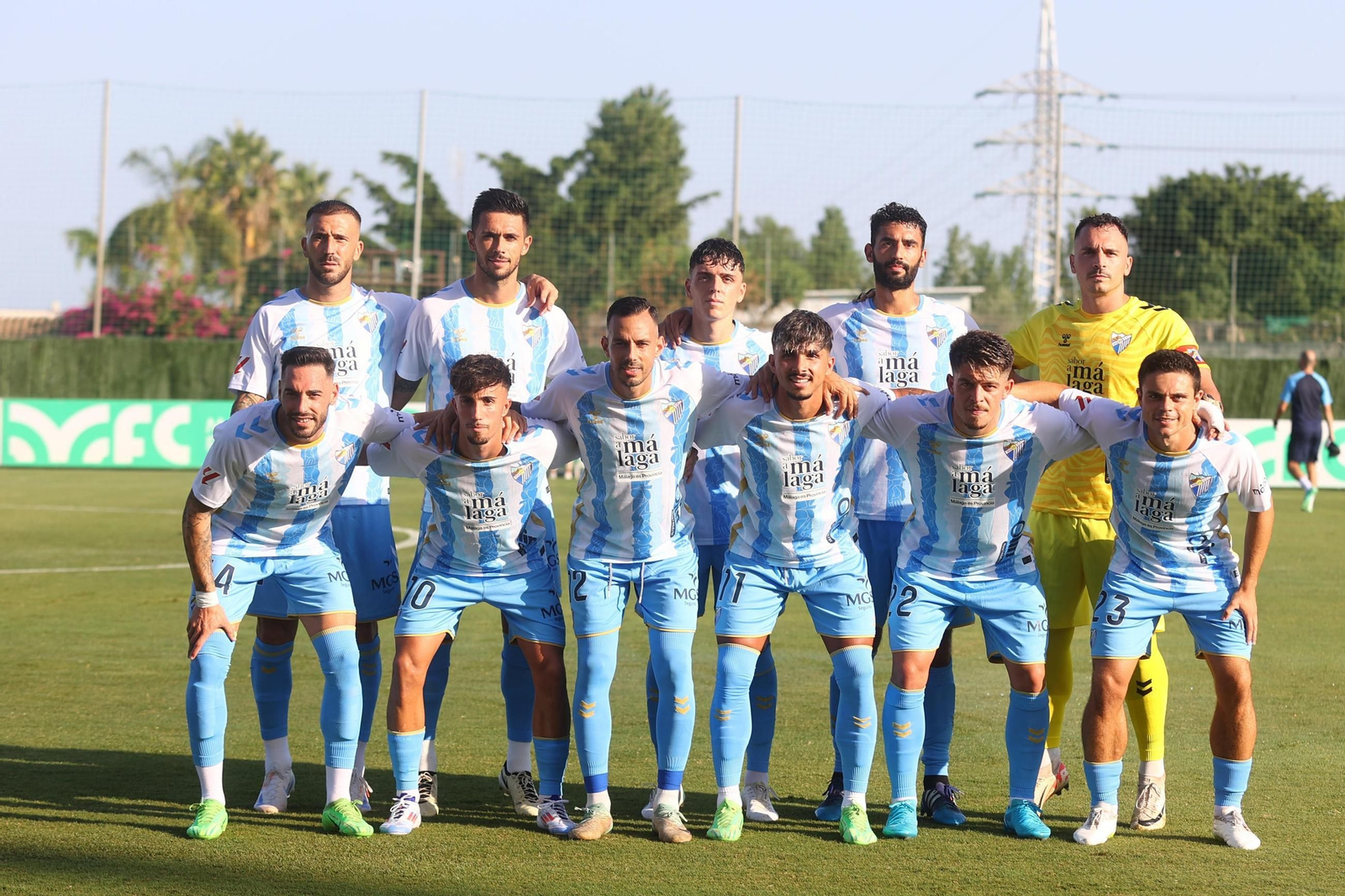 El Málaga CF - Almería de pretemporada, en fotos