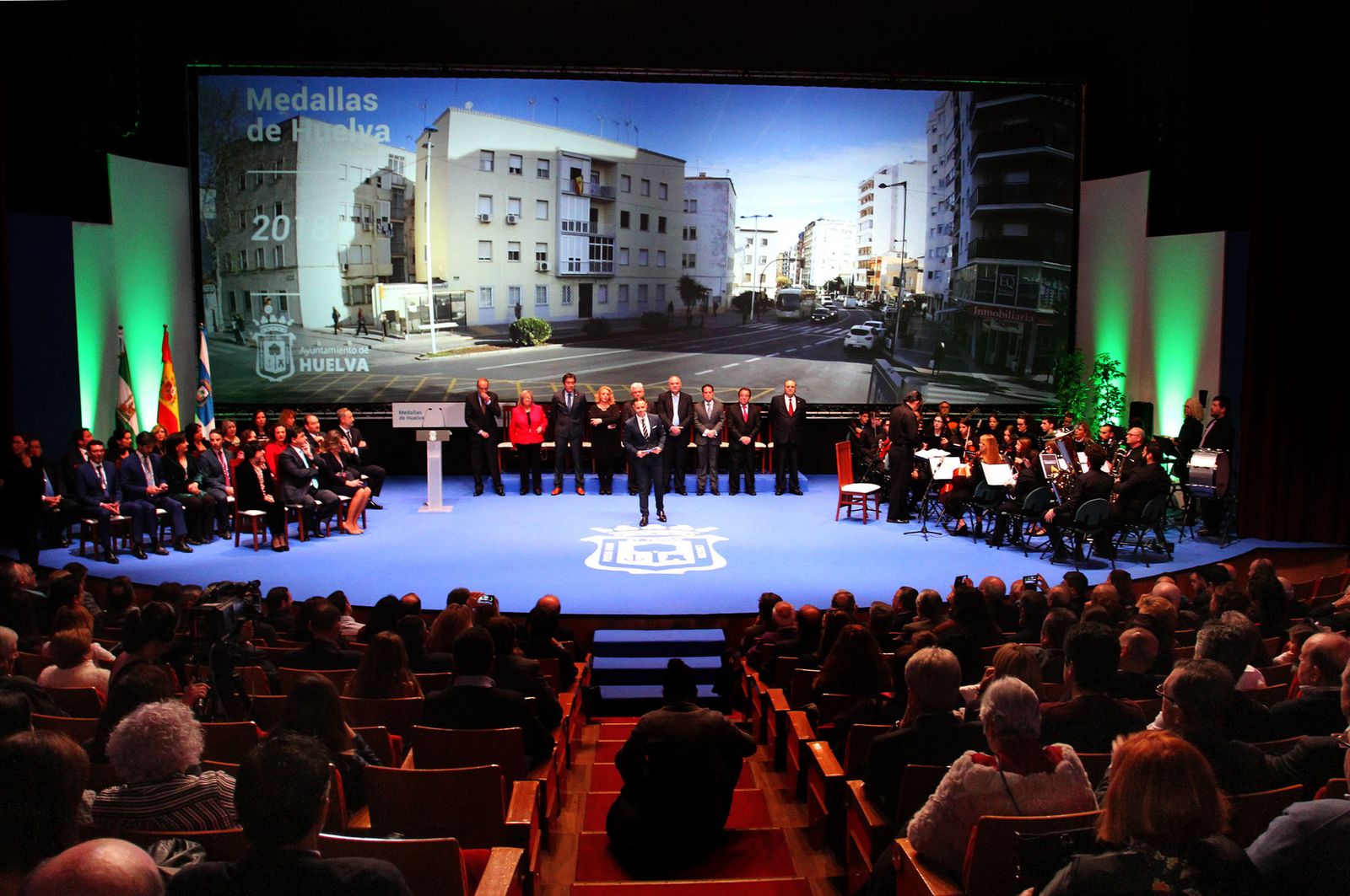 Imágenes de la entrega de las Medallas de Huelva 2018.