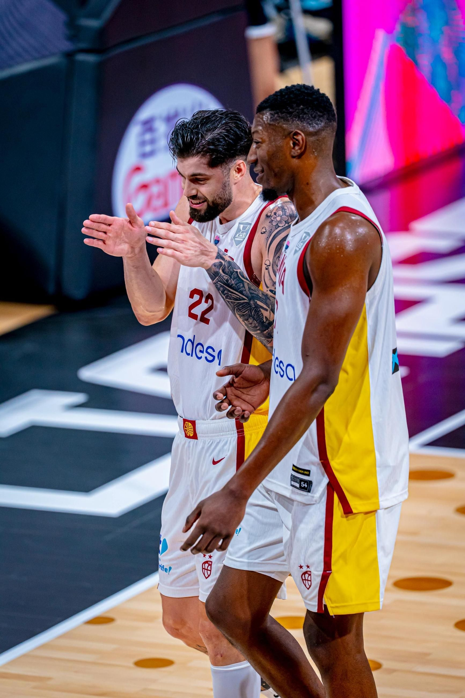Las fotos del Chipre - España de baloncesto