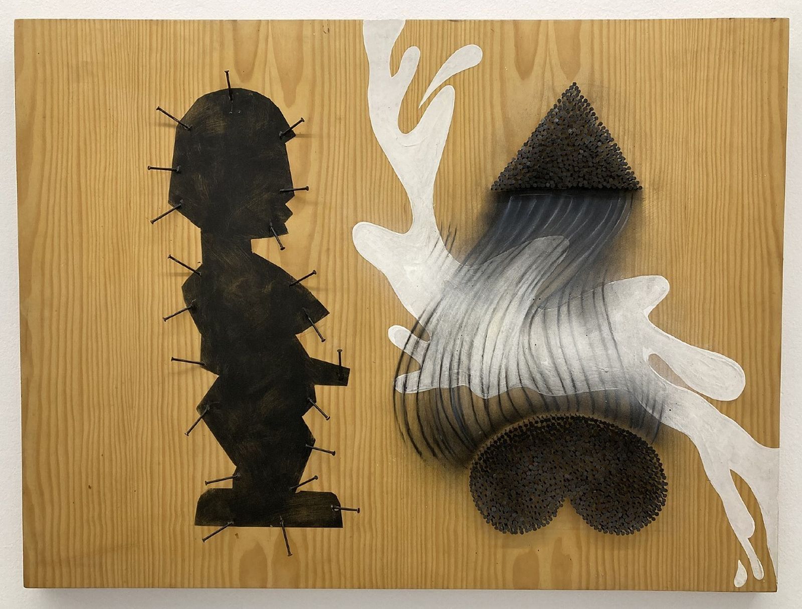 Una de las obras de la muestra.