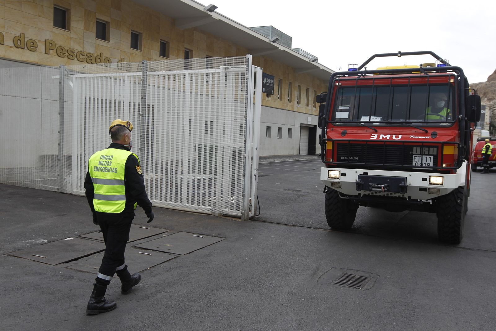 Fotogalería Coronavirus. Actuación UME en Almería.