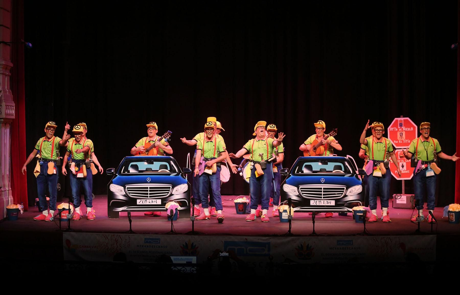 Cuarto día de preliminares del Carnaval Colombino en imágenes