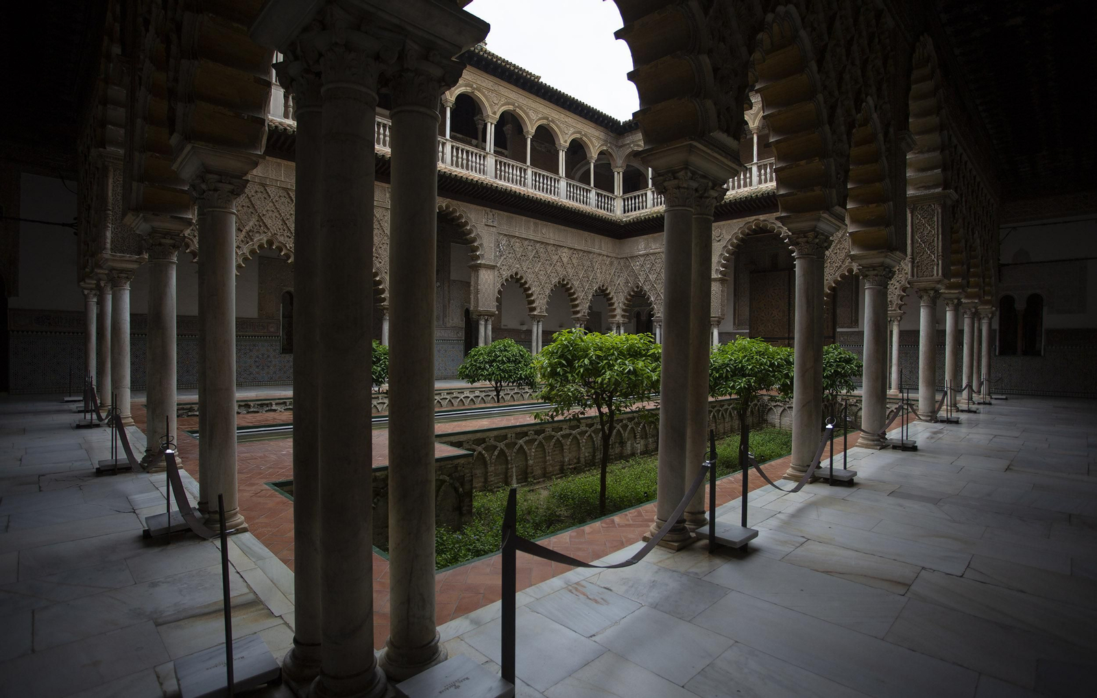 Coronavirus: Un paseo por los Reales Alcázares de Sevilla