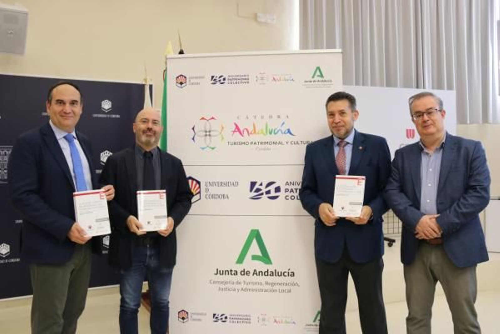 Ricardo Hernández, Luis Medina, Fernando Lara y Manuel Rivera.