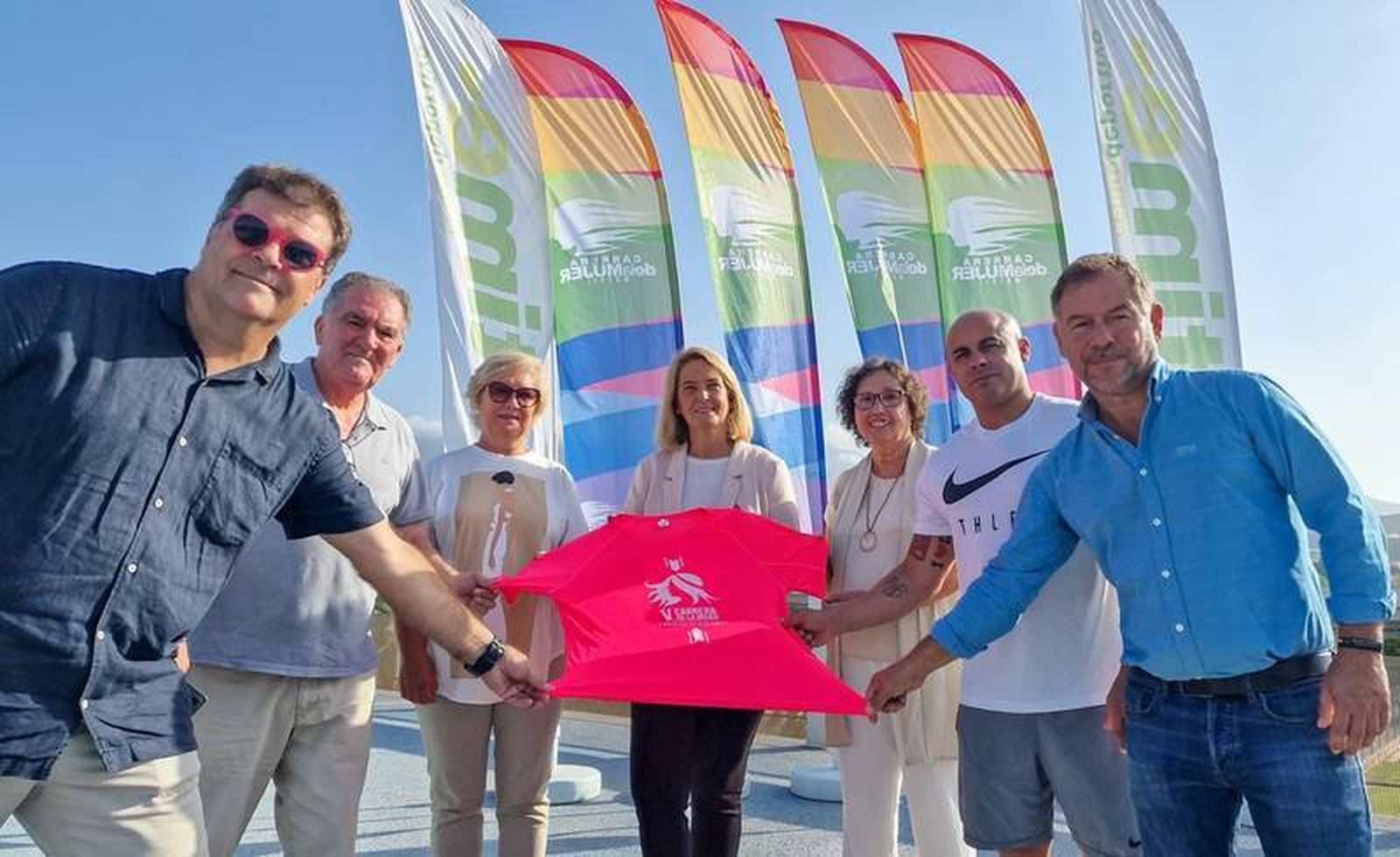 Momentos de la presentación de la carrera.