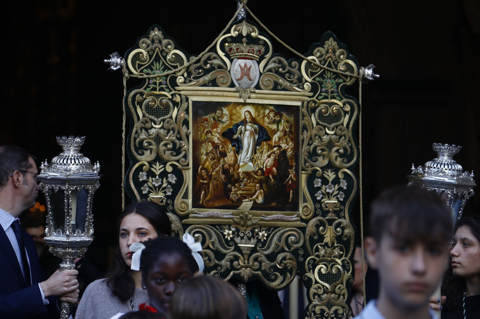 La procesión de la Virgen del Amparo de Córdoba, en fotografías