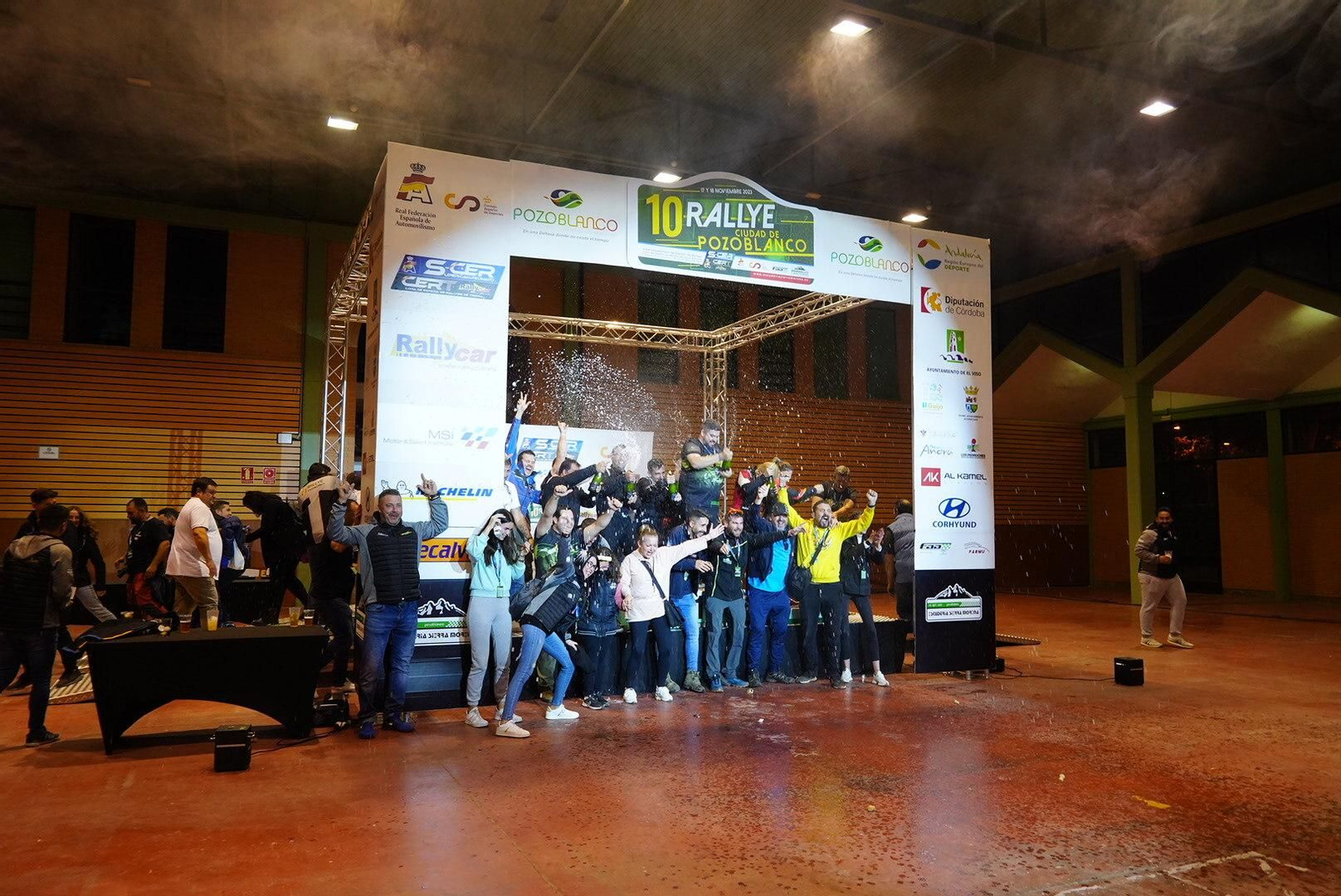 Las mejores imágenes de la entrega de premios del Rallye Ciudad de Pozoblanco