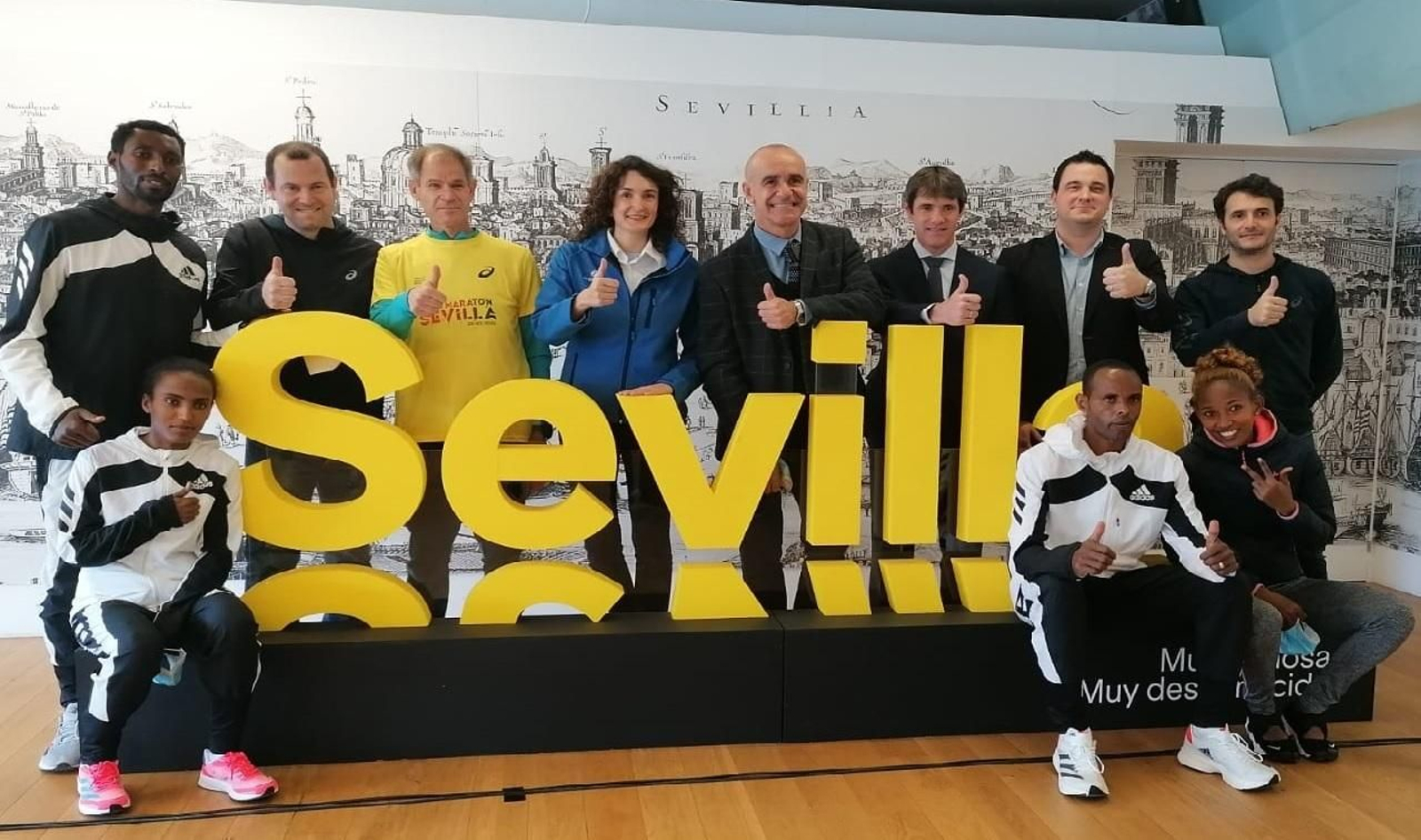 Presentación del Zurich Maratón de Sevilla.