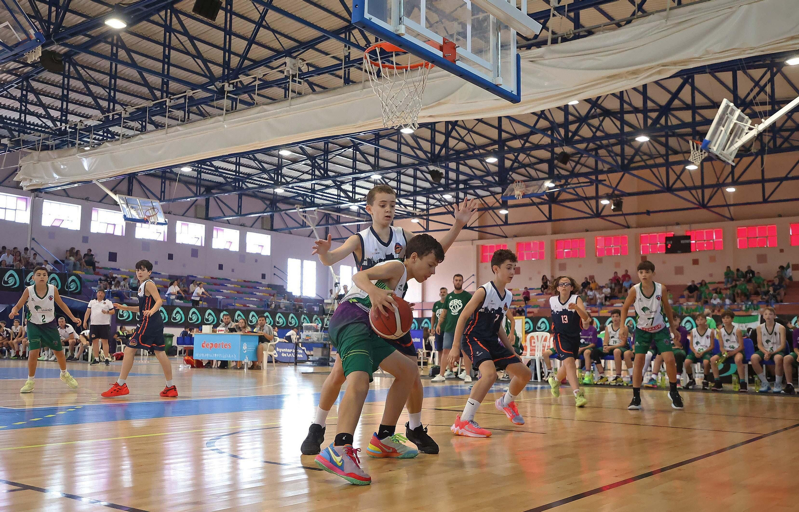 Fotos de la final del Cadeba minibasket masculino en La Línea